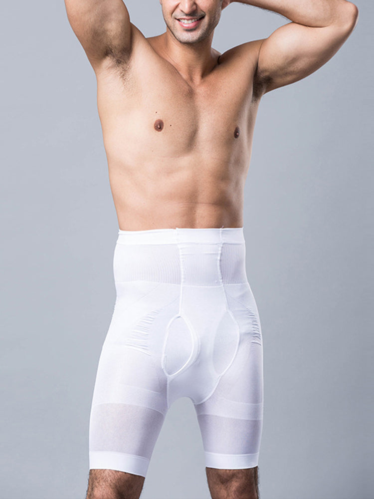 TAILONG Men's Shapewear Tummy Control Shorts High Waist Underwear Slimming  Body Shaper Compression Boxer Brief