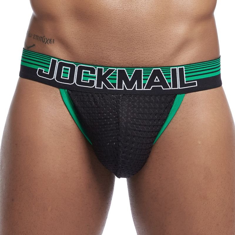 Jockmail Cotton Breathable Sexy Men's Thongs Underpants Low - Temu