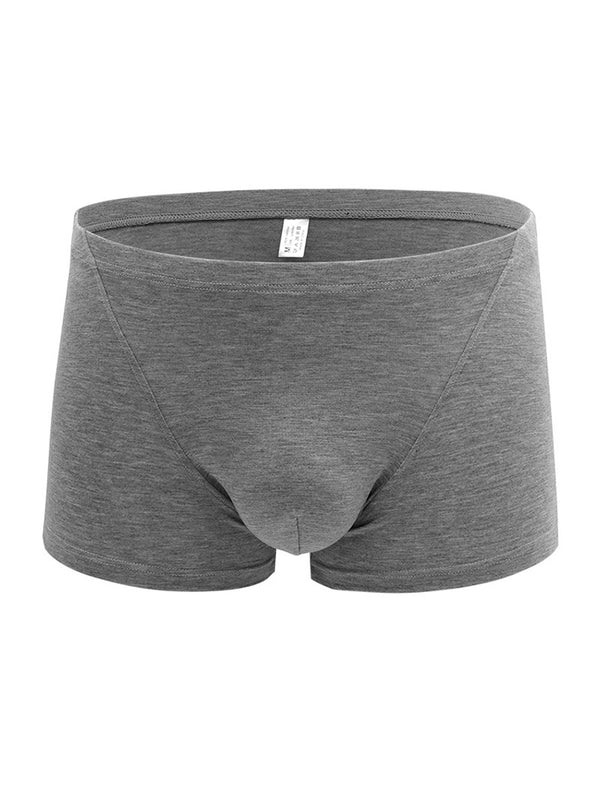 3-pack Men's Bamboo Fiber U-pouch Boxer Briefs