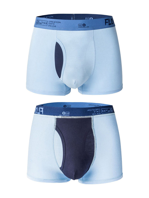 2-pack Men's Modal Open-top Boxer Briefs