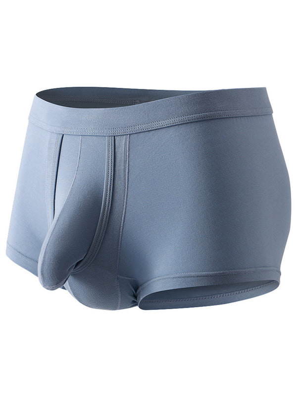 Mga Sexy Separated Ball Pouch Trunks Para sa Mga Lalaki