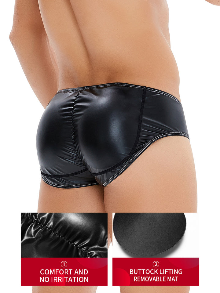 Heren sexy buttlift-ondergoed met sponskussen