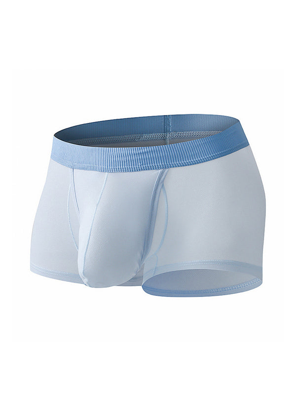 2 Pack Men's Ultra-Thin Trunks with Open Fly