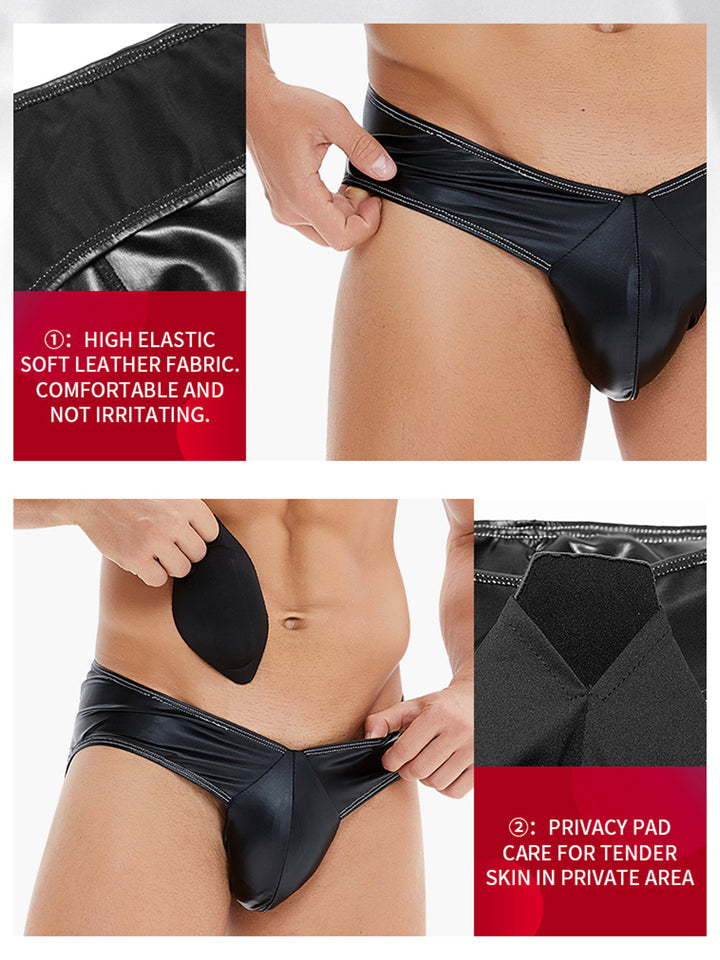Sexy Po-Lifting-Unterwäsche für Herren mit Schwammpolster