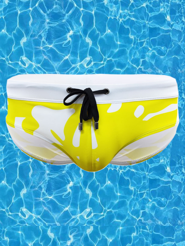 Men's ComfortFit Swim Briefs with Removable Pad