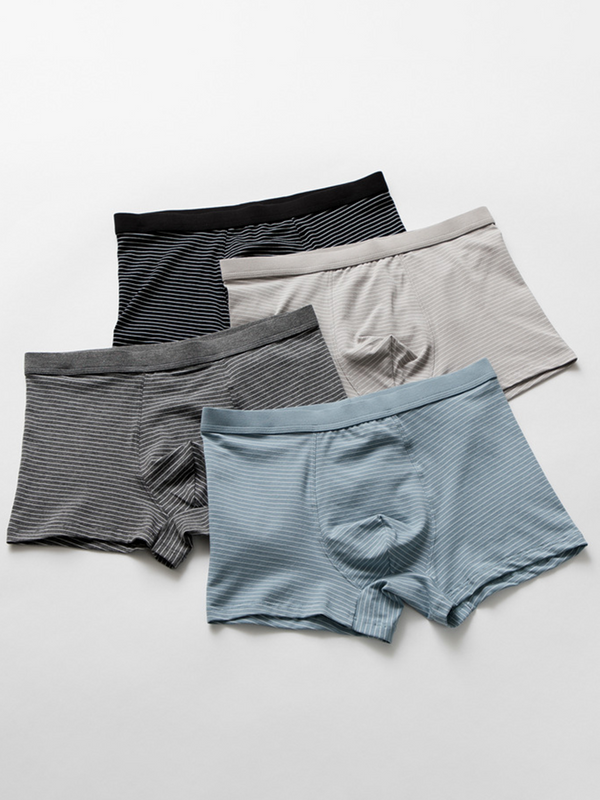 Lot de 3 boxers rayés pour hommes pour un confort ultime