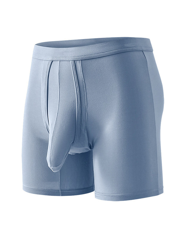 Sexy Separated Ball Pouch Boxer Briefs For Men