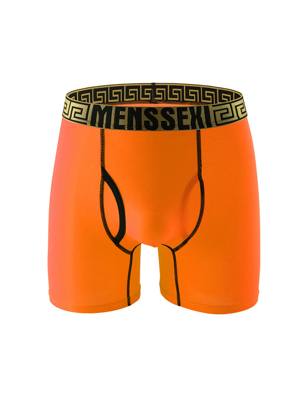 2 Pak Boxer Briefs Pria Seksi Olahraga dari Sutra Es