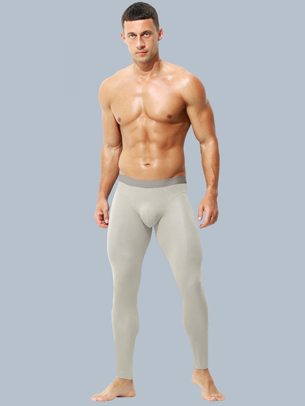 Men's Thin Slim-Fit 2-in-1 Thermal Bottoms & Long Johns