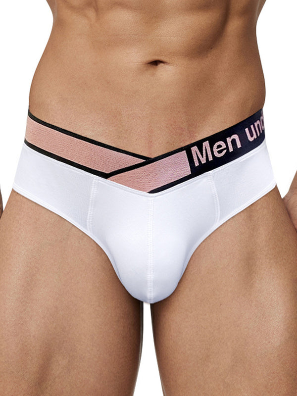 Bikini modal sexy avec ceinture en forme de V pour hommes