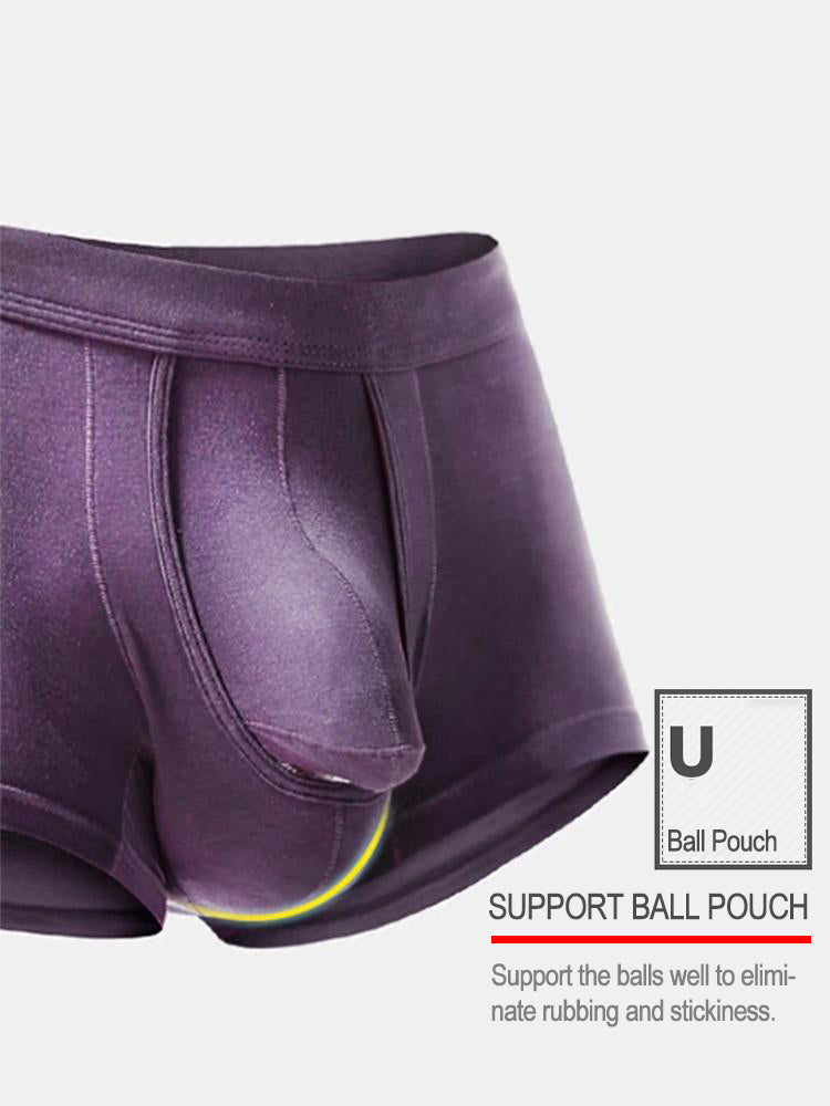 Underwear with deals pouch for balls