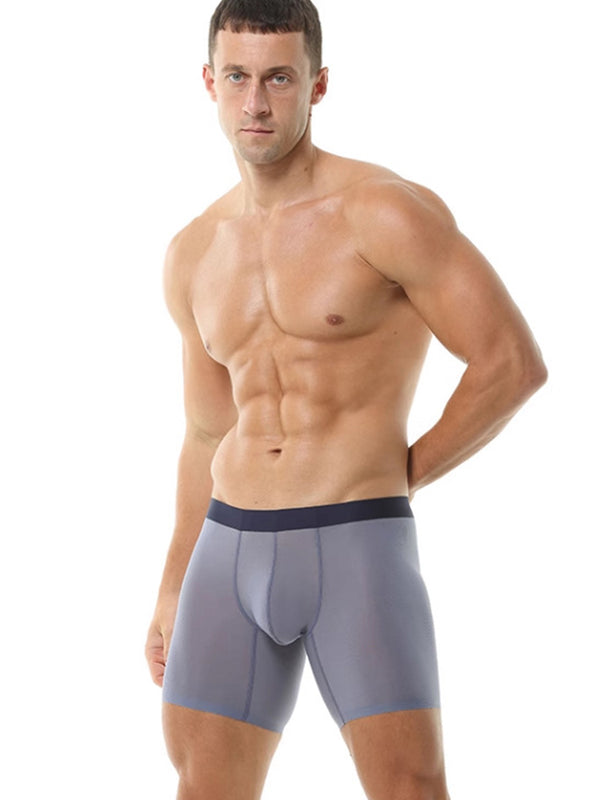 2 Pack Men’s Breathable Athletic Mesh Boxer Briefs