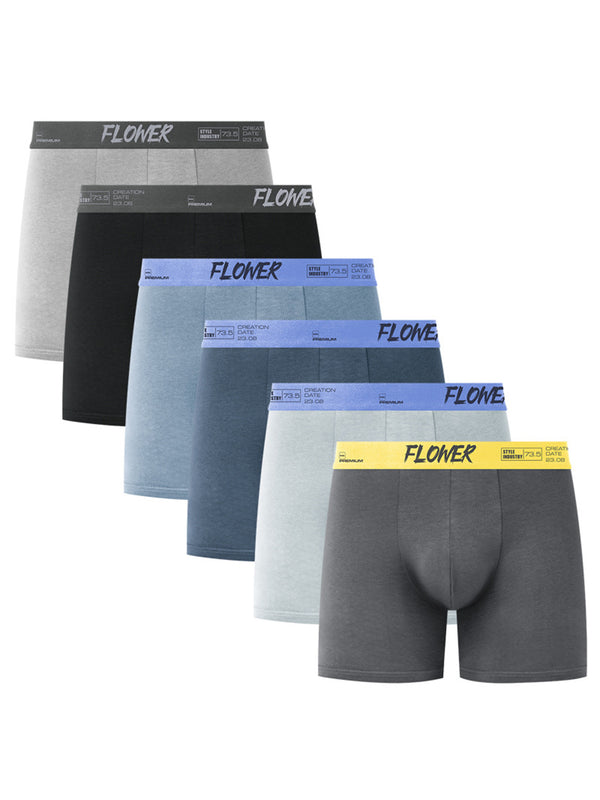 Cuecas boxer masculinas à prova de atrito