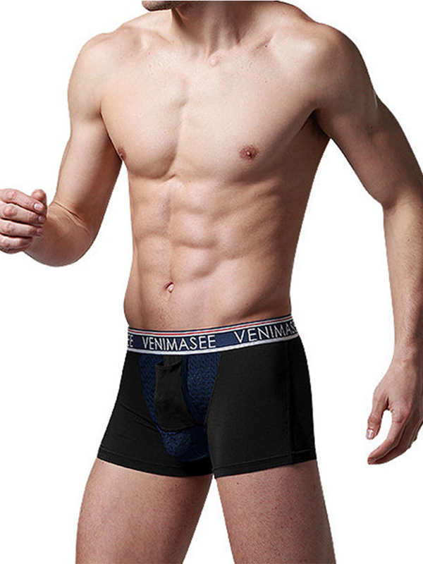 Mænds Modal Ball Hængekøje Separate Pouches Boxer Briefs