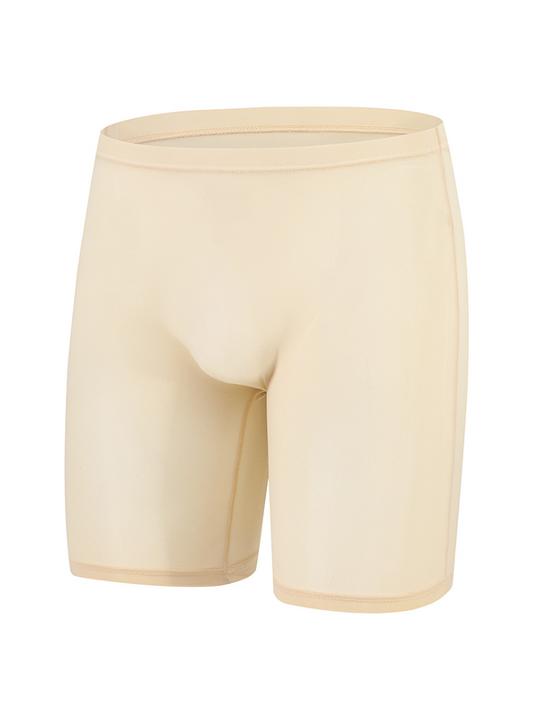 Men's Breathable Silky Seamless Boxer Briefs