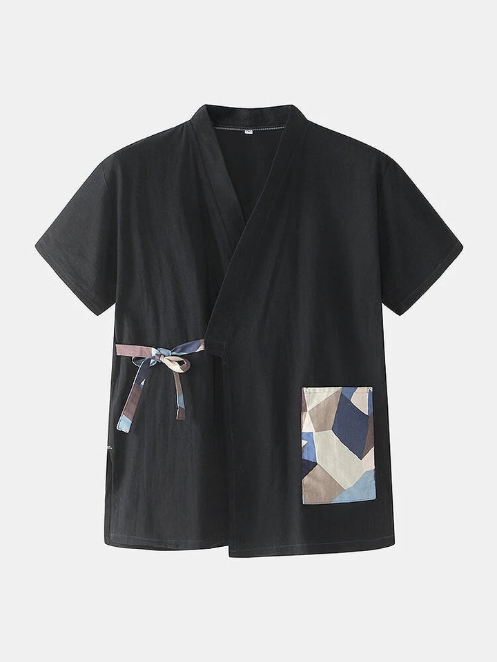 Printed Kimono Pajamas For Men