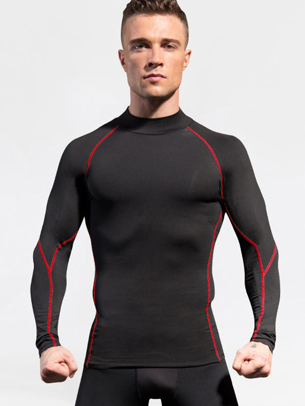 Men's Quick Dry Stretch Sports Long Sleeve