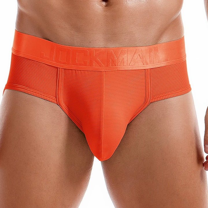 Fluorescent Breathable Mesh Pouch Briefs