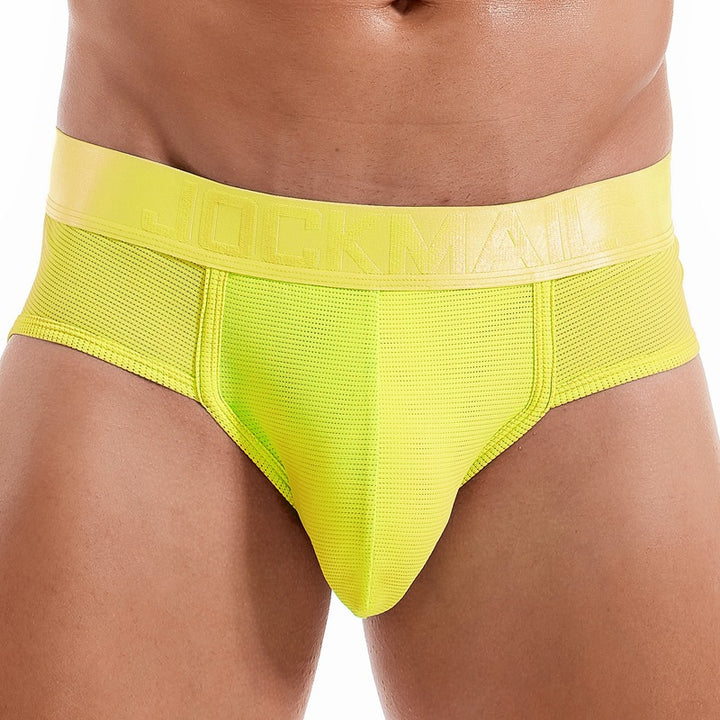 Fluorescerande ventilerande Mesh-påse-shorts