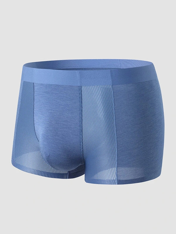 Men's U Convex Pouch Seamless Modal Trunks