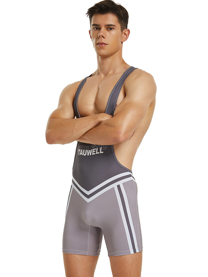 Men’s Fitness Wrestling Singlet Bodysuit