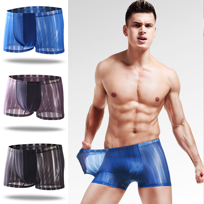 3 Pack See Through Breathable Men s Underwear