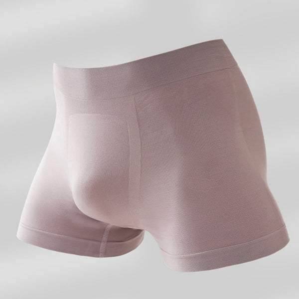 Cueca boxer cintura média respirável 3 peças