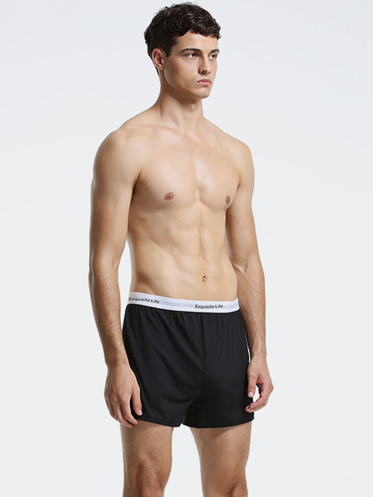 Men's Comfy Modal Home Boxer Shorts | Mr Saker