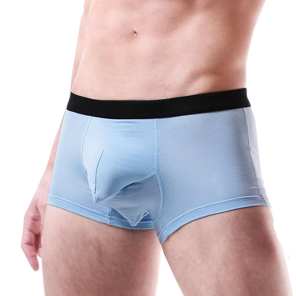 Men's Modal Elephant Individual Poucher Box Briefs