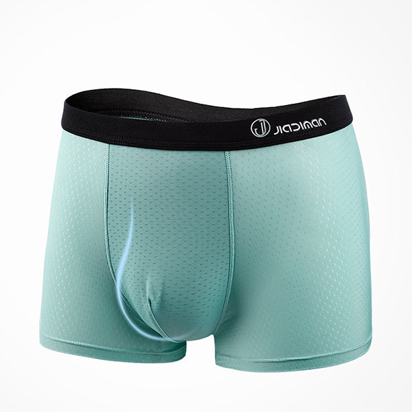 Mesh Ice Silk Light Men's Boxer Brief Sets | Mr Saker