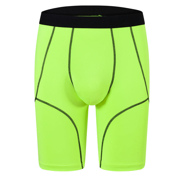 Cueca Boxer Fitness Atlética de Secagem Rápida Masculina