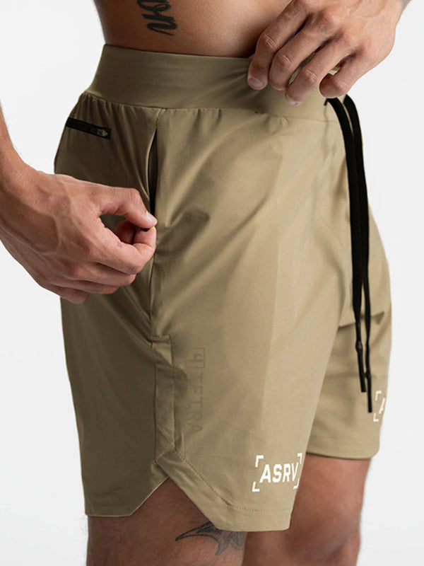 Multifunksjonell Quick Dry Athletic Shorts for menn