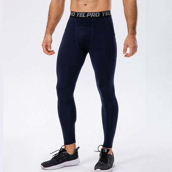 Men's Solid Winter Big U-Pouch Thermal Underwear Warm Pants Long