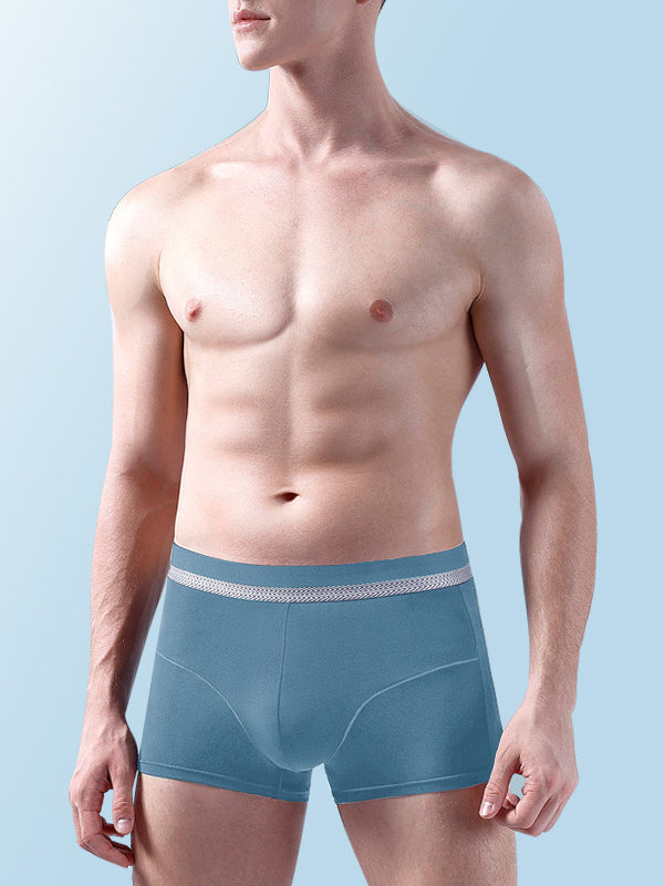 Pacote com 3 cuecas boxer com suporte antibacteriano