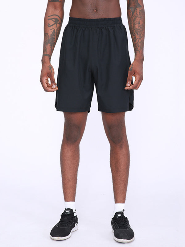 Solid Color Men's Quick Dry Shorts
