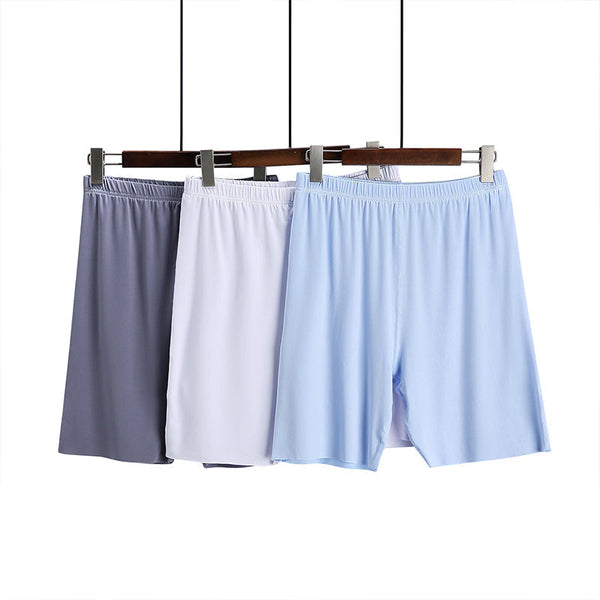 Ice Silk Homewear Atmungsaktive lockere Boxershorts