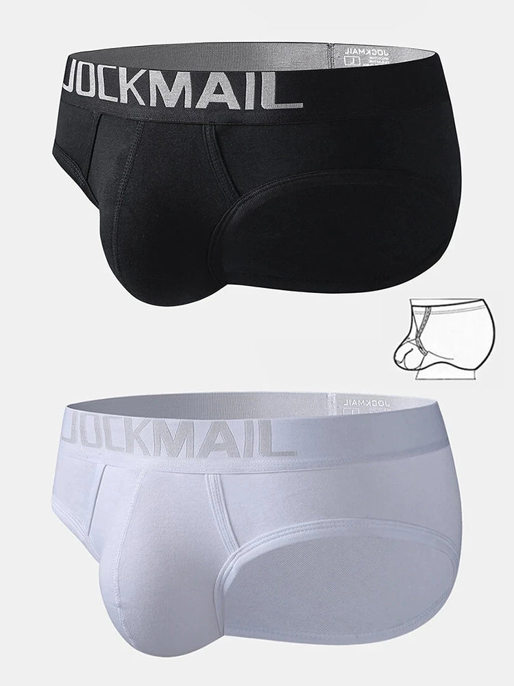 Men's Underwear Briefs Viscose Coverd Waistband Comfort Soft Underwear With Contour  Pouch Briefs