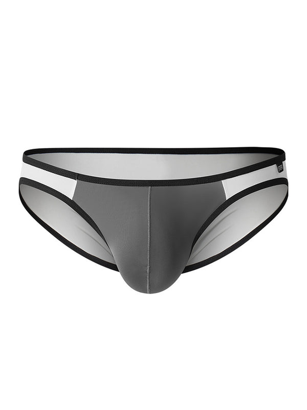 Slip taille basse respirant à grande poche pour hommes