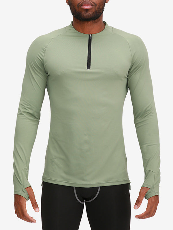 Men's Outdoor Sports T-Shirt with Long Sleeves